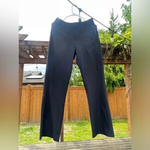 Nike Dri-Fit Wide-Leg Trouser Pants, Women’s Size Medium, Black